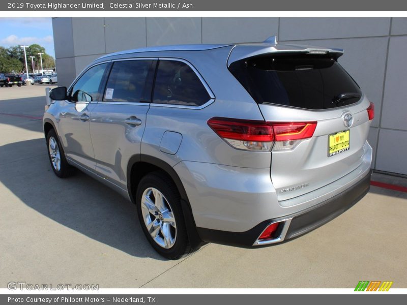 Celestial Silver Metallic / Ash 2019 Toyota Highlander Limited