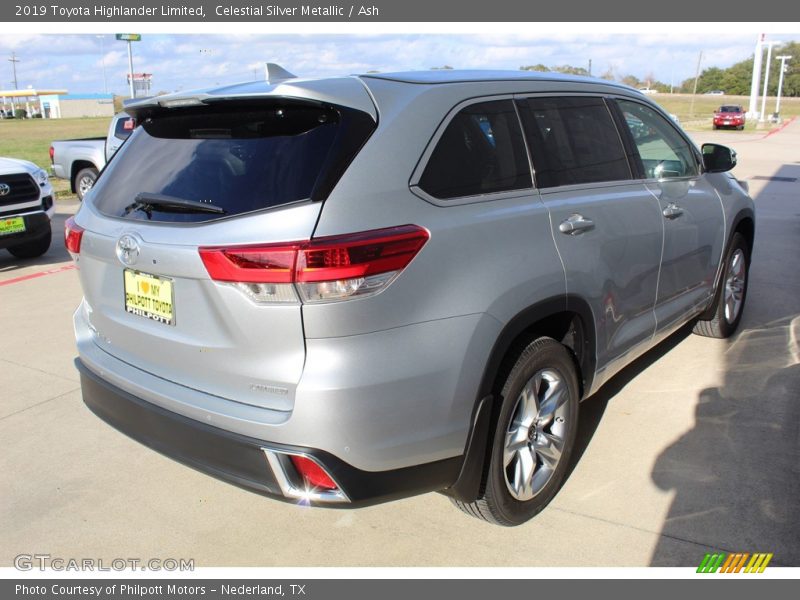 Celestial Silver Metallic / Ash 2019 Toyota Highlander Limited