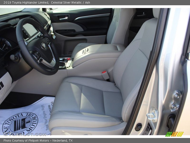 Celestial Silver Metallic / Ash 2019 Toyota Highlander Limited