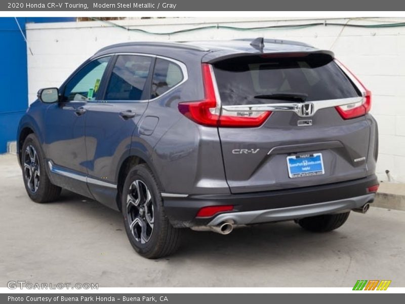 Modern Steel Metallic / Gray 2020 Honda CR-V Touring
