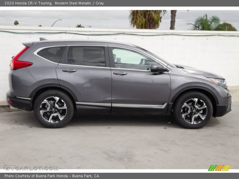 Modern Steel Metallic / Gray 2020 Honda CR-V Touring