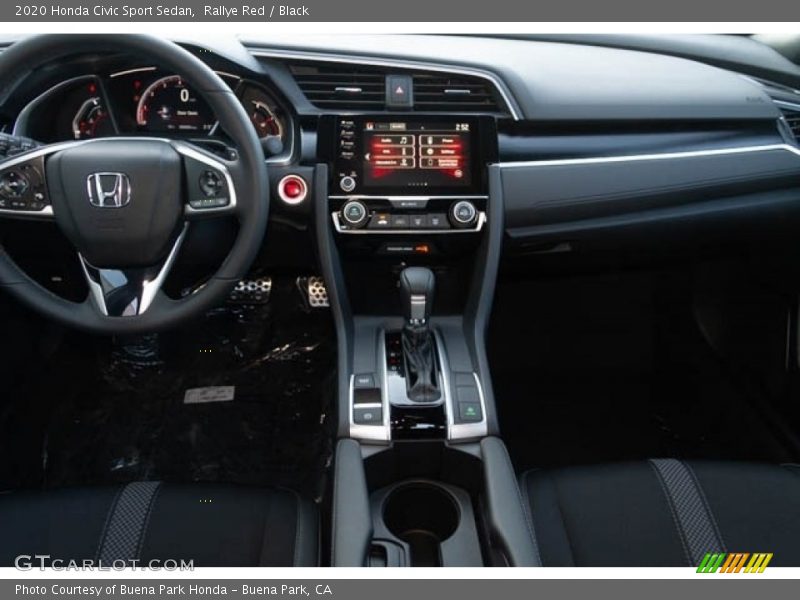 Dashboard of 2020 Civic Sport Sedan