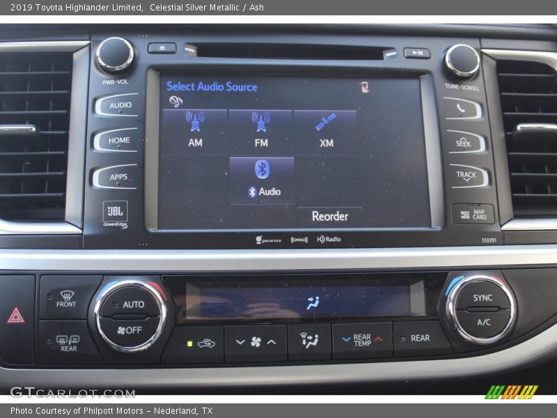 Celestial Silver Metallic / Ash 2019 Toyota Highlander Limited