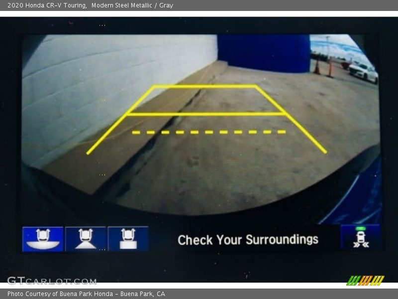 Modern Steel Metallic / Gray 2020 Honda CR-V Touring