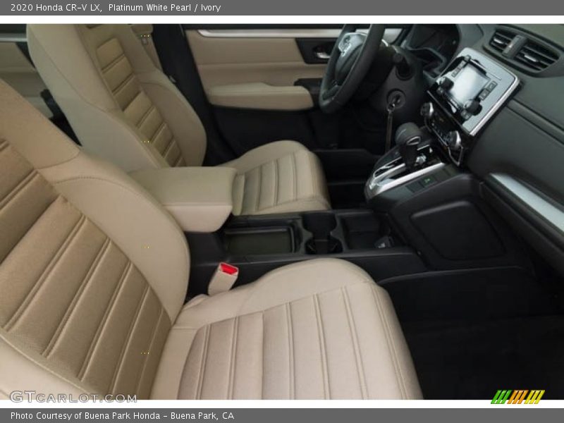 Platinum White Pearl / Ivory 2020 Honda CR-V LX