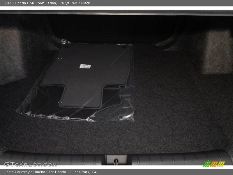 Rallye Red / Black 2020 Honda Civic Sport Sedan
