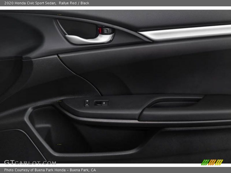 Rallye Red / Black 2020 Honda Civic Sport Sedan