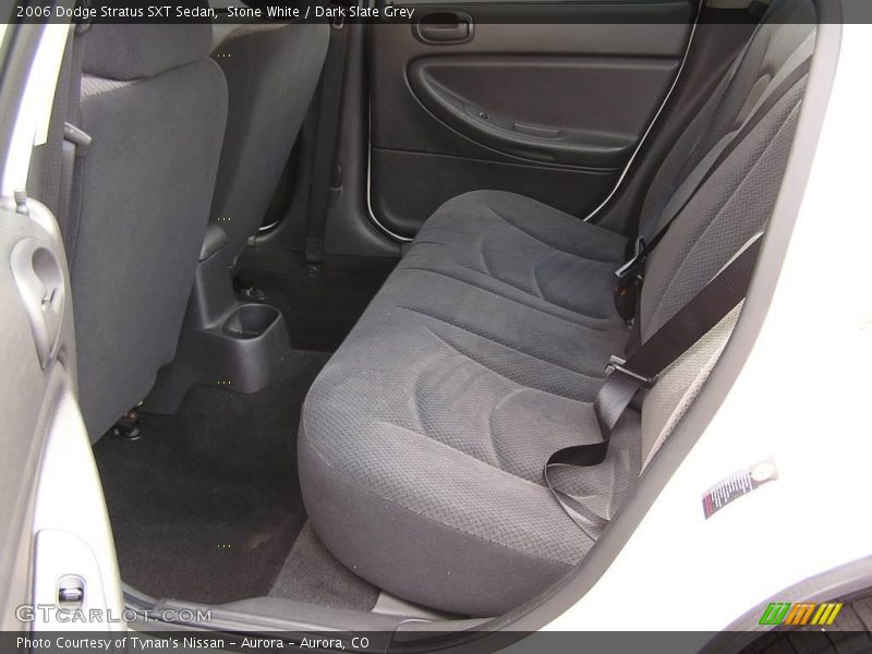 Stone White / Dark Slate Grey 2006 Dodge Stratus SXT Sedan
