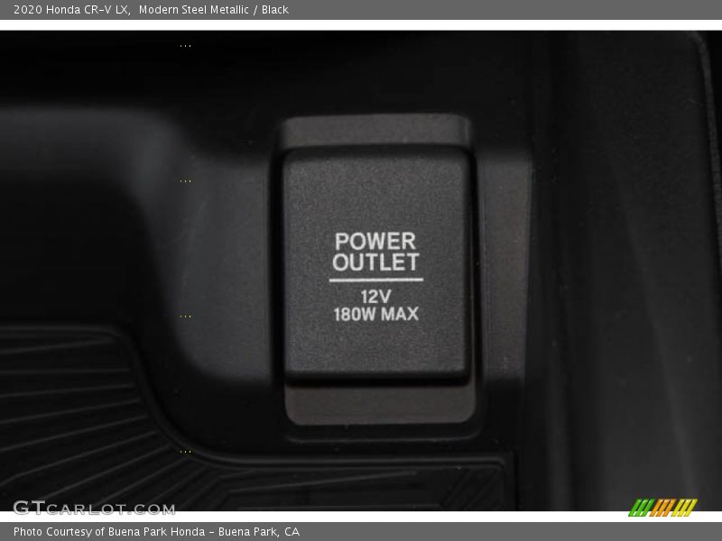 Modern Steel Metallic / Black 2020 Honda CR-V LX
