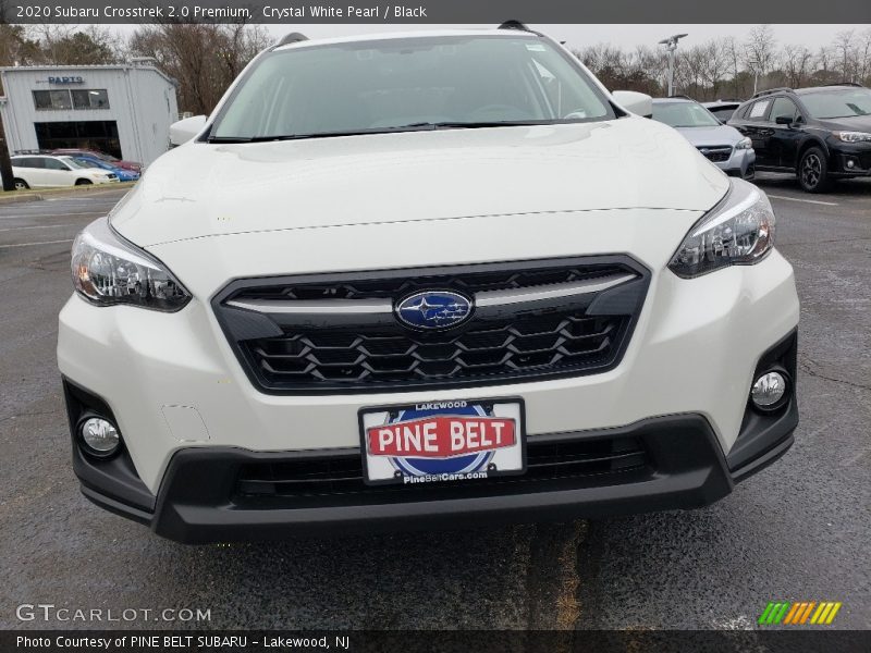 Crystal White Pearl / Black 2020 Subaru Crosstrek 2.0 Premium