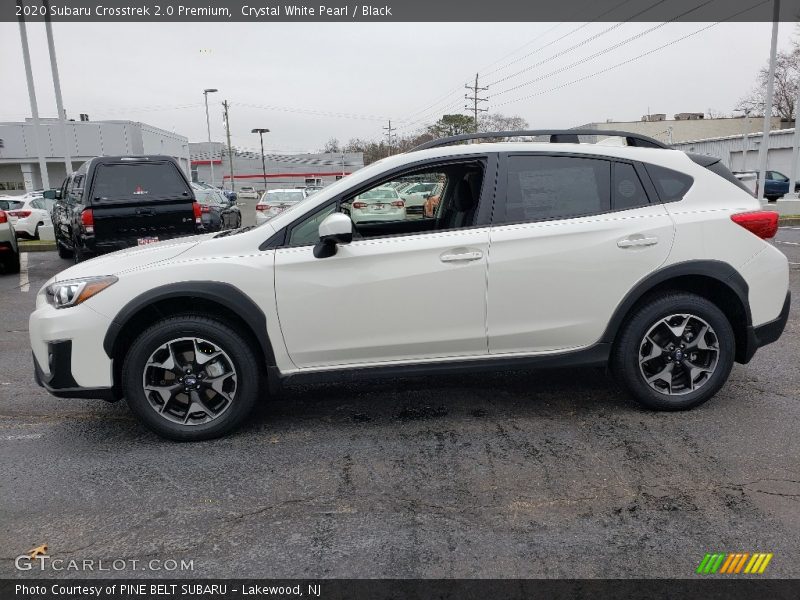 Crystal White Pearl / Black 2020 Subaru Crosstrek 2.0 Premium