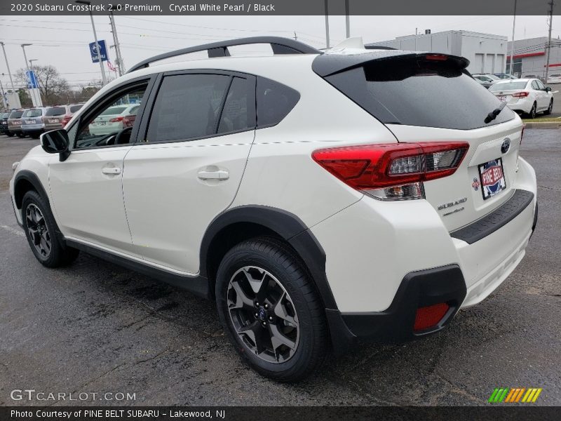 Crystal White Pearl / Black 2020 Subaru Crosstrek 2.0 Premium