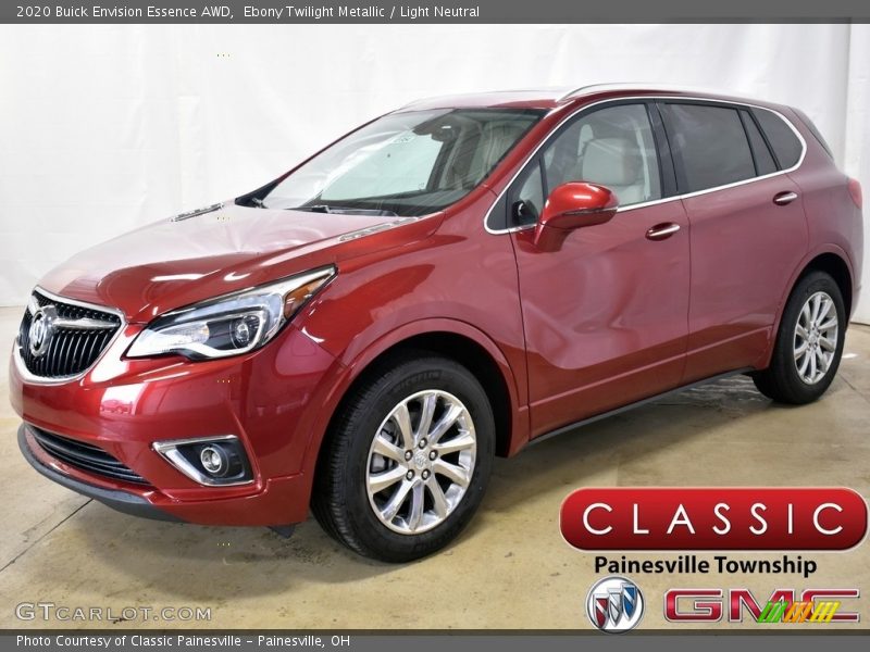 Ebony Twilight Metallic / Light Neutral 2020 Buick Envision Essence AWD