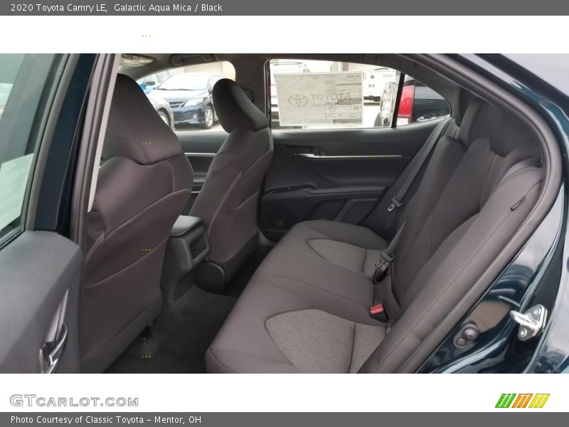 Galactic Aqua Mica / Black 2020 Toyota Camry LE