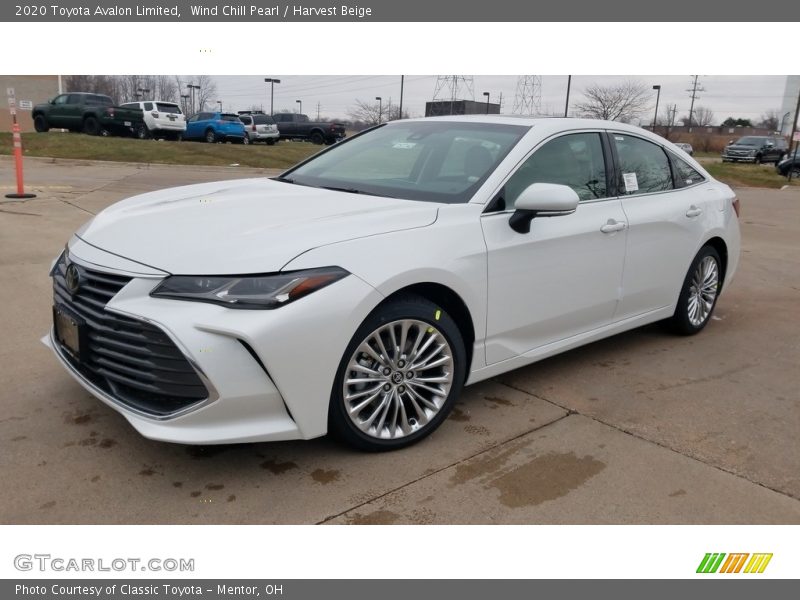 Wind Chill Pearl / Harvest Beige 2020 Toyota Avalon Limited