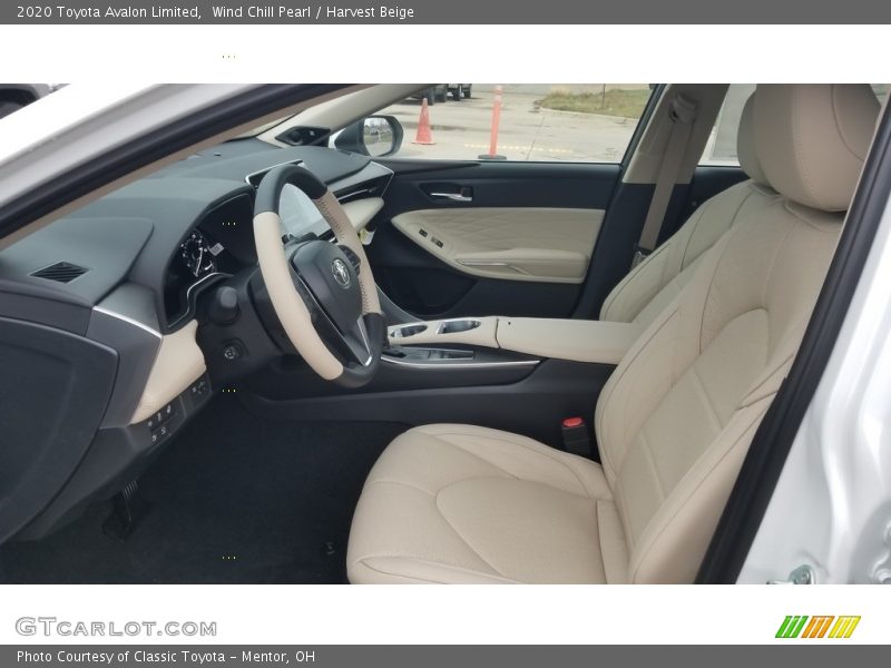Wind Chill Pearl / Harvest Beige 2020 Toyota Avalon Limited