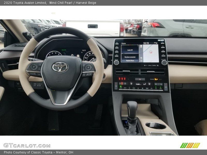Wind Chill Pearl / Harvest Beige 2020 Toyota Avalon Limited