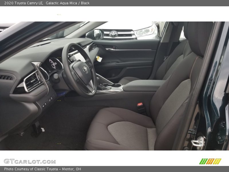 Galactic Aqua Mica / Black 2020 Toyota Camry LE