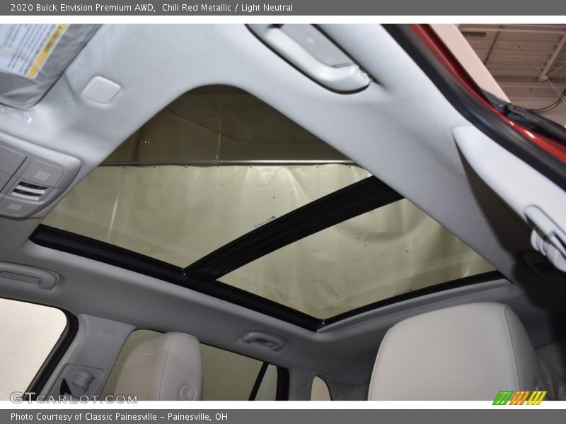 Chili Red Metallic / Light Neutral 2020 Buick Envision Premium AWD