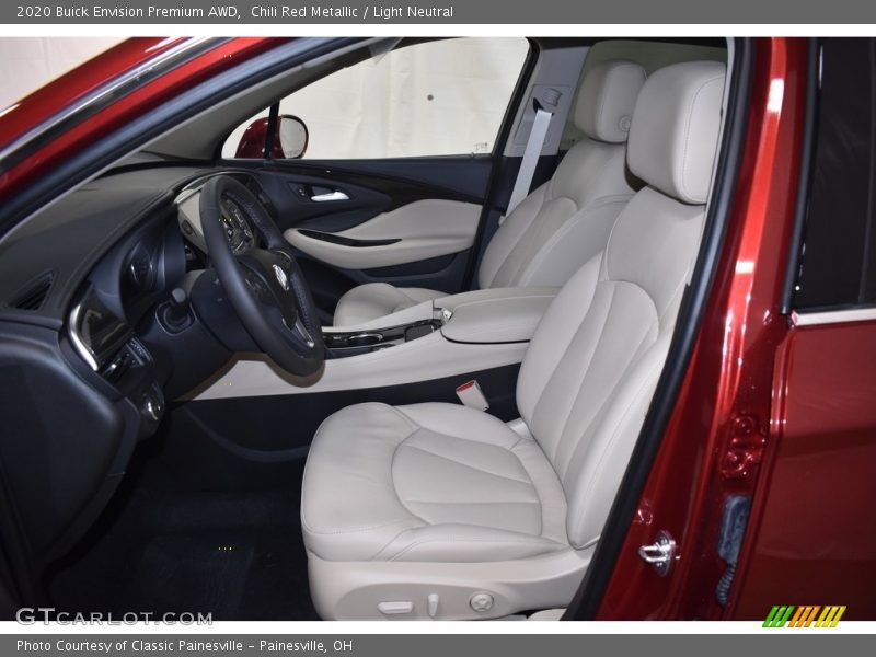 Chili Red Metallic / Light Neutral 2020 Buick Envision Premium AWD