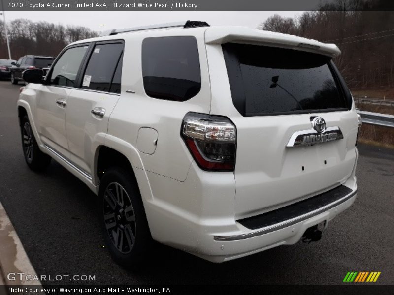 Blizzard White Pearl / Hickory 2020 Toyota 4Runner Limited 4x4