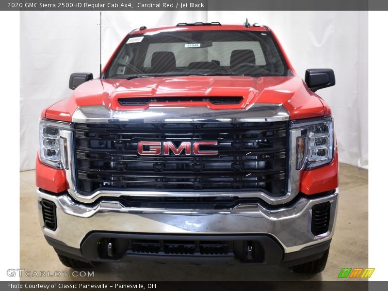Cardinal Red / Jet Black 2020 GMC Sierra 2500HD Regular Cab 4x4