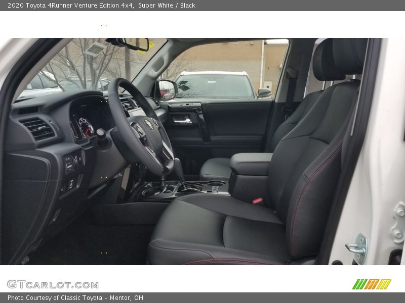 Front Seat of 2020 4Runner Venture Edition 4x4