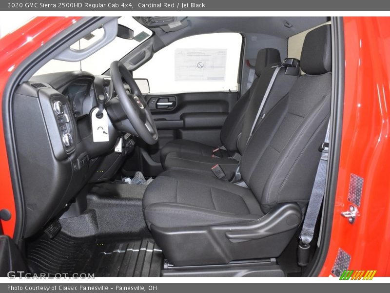 Front Seat of 2020 Sierra 2500HD Regular Cab 4x4