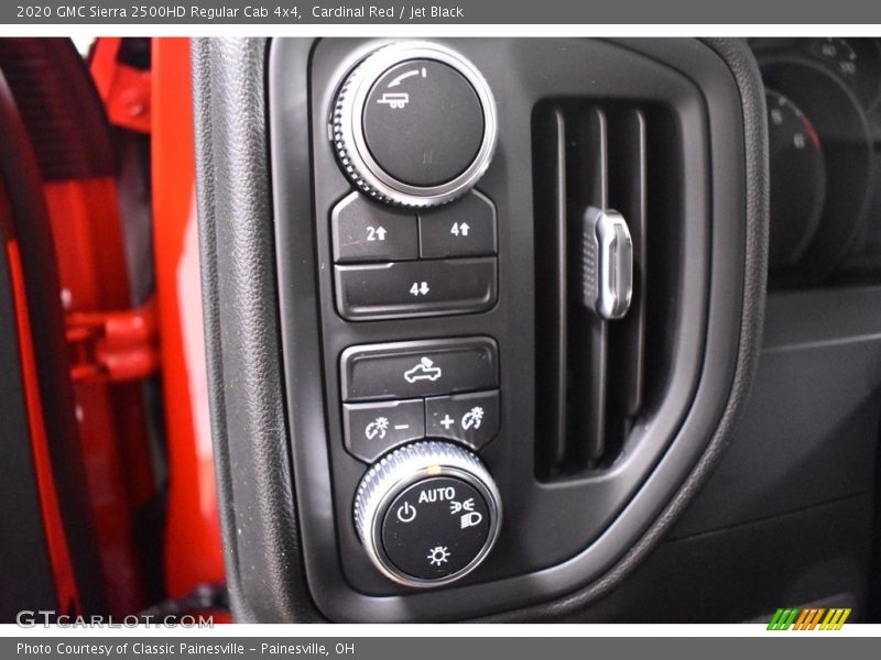 Controls of 2020 Sierra 2500HD Regular Cab 4x4