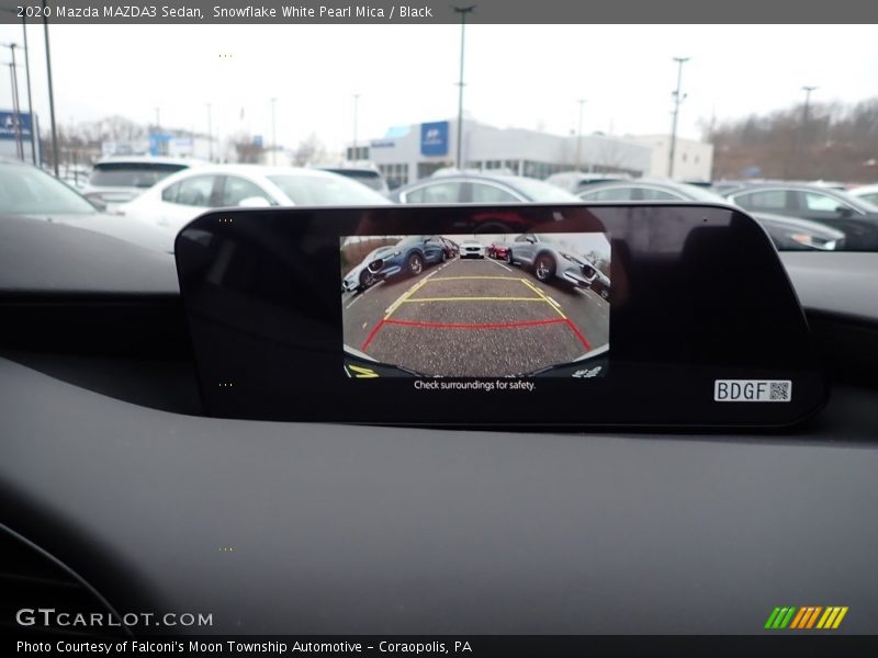 Snowflake White Pearl Mica / Black 2020 Mazda MAZDA3 Sedan