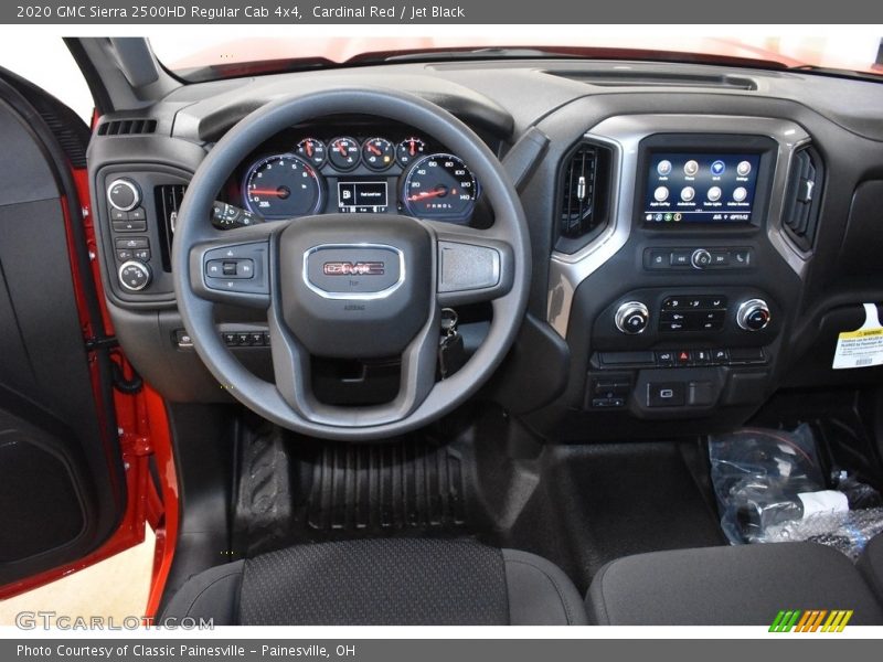 Dashboard of 2020 Sierra 2500HD Regular Cab 4x4