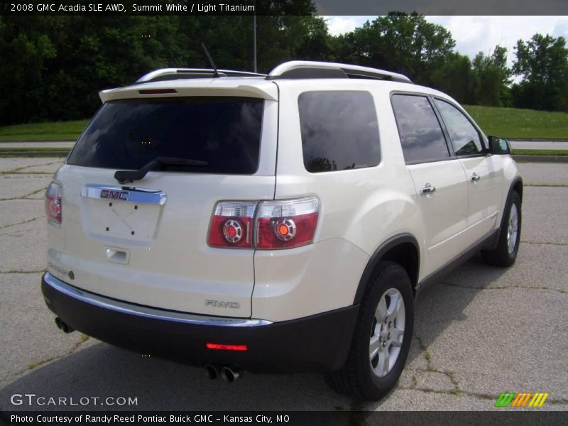 Summit White / Light Titanium 2008 GMC Acadia SLE AWD