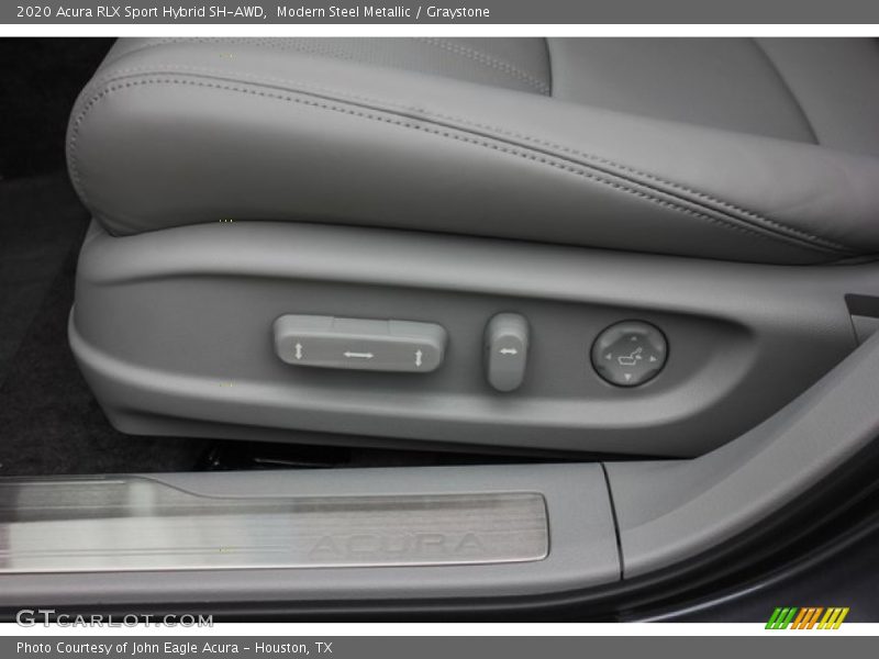 Modern Steel Metallic / Graystone 2020 Acura RLX Sport Hybrid SH-AWD