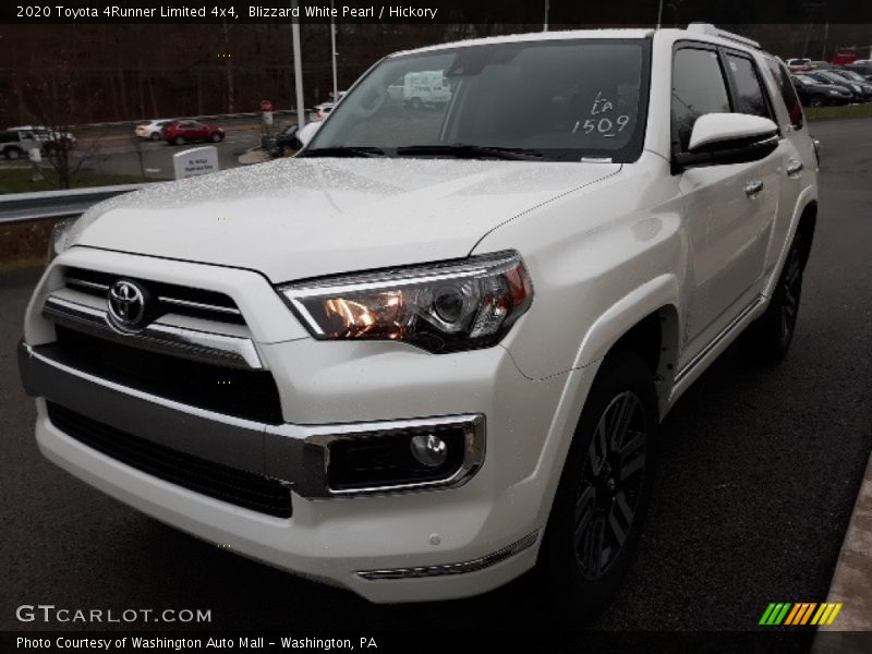 Blizzard White Pearl / Hickory 2020 Toyota 4Runner Limited 4x4