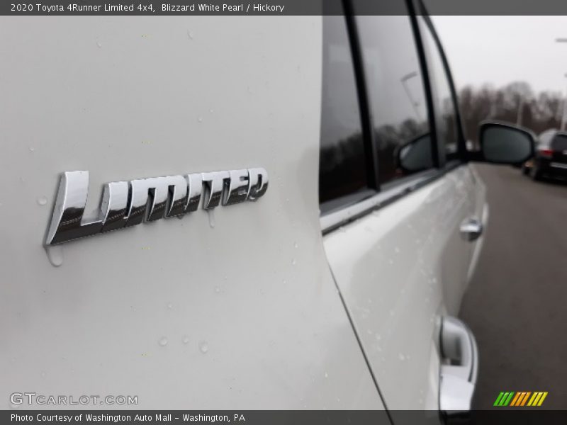 Blizzard White Pearl / Hickory 2020 Toyota 4Runner Limited 4x4