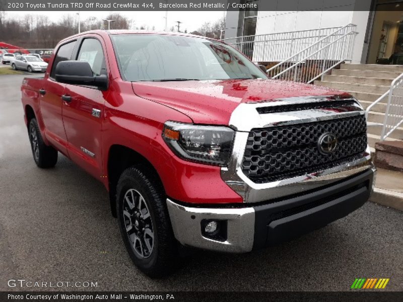 Barcelona Red Metallic / Graphite 2020 Toyota Tundra TRD Off Road CrewMax 4x4