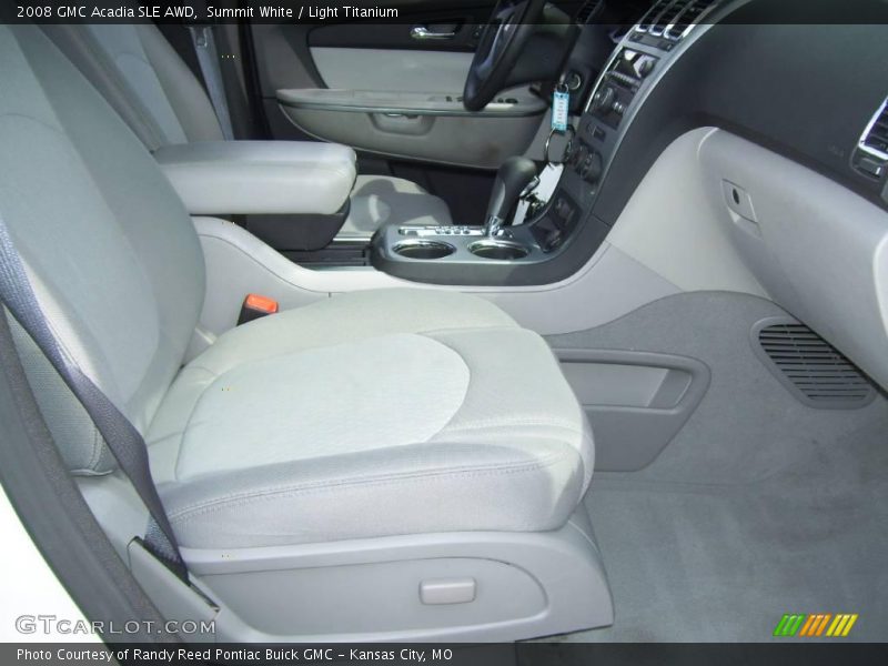 Summit White / Light Titanium 2008 GMC Acadia SLE AWD