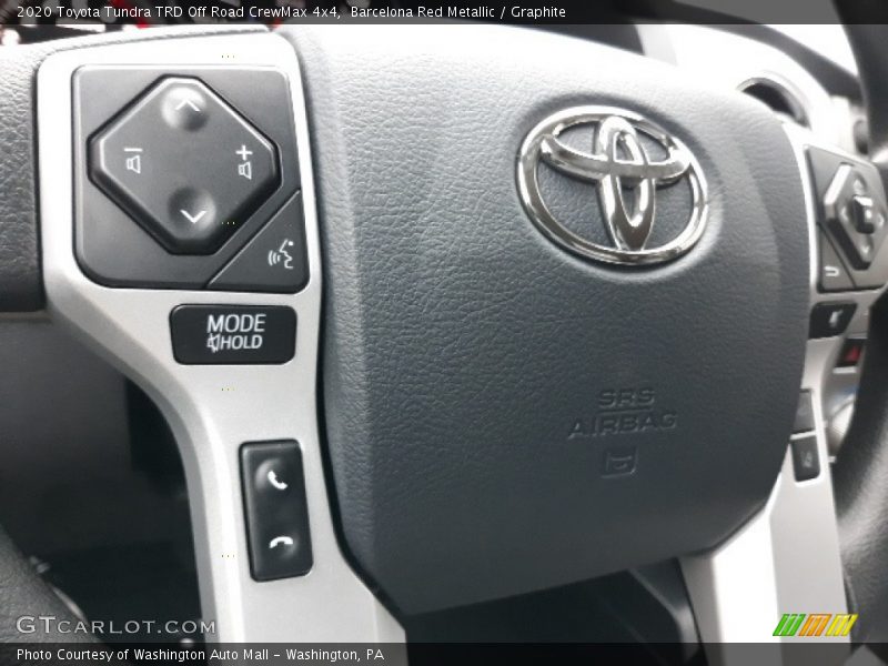 Barcelona Red Metallic / Graphite 2020 Toyota Tundra TRD Off Road CrewMax 4x4
