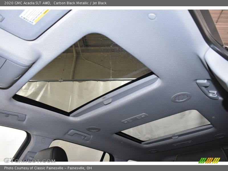 Carbon Black Metallic / Jet Black 2020 GMC Acadia SLT AWD