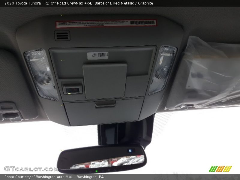 Barcelona Red Metallic / Graphite 2020 Toyota Tundra TRD Off Road CrewMax 4x4