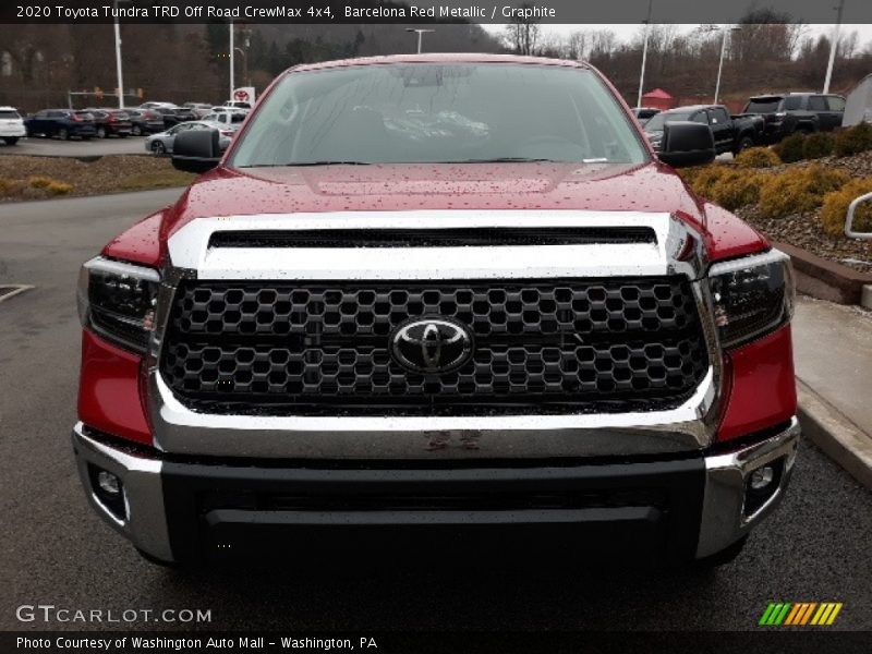 Barcelona Red Metallic / Graphite 2020 Toyota Tundra TRD Off Road CrewMax 4x4