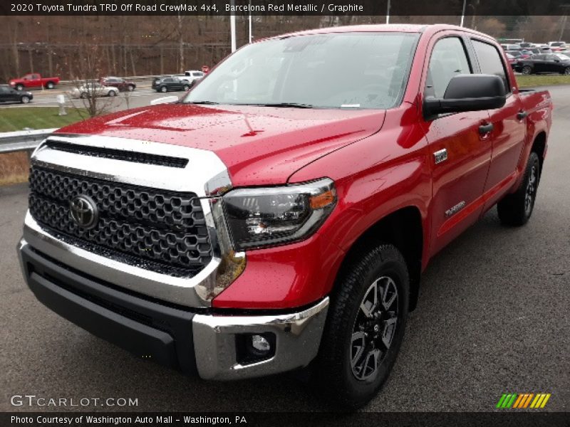Barcelona Red Metallic / Graphite 2020 Toyota Tundra TRD Off Road CrewMax 4x4