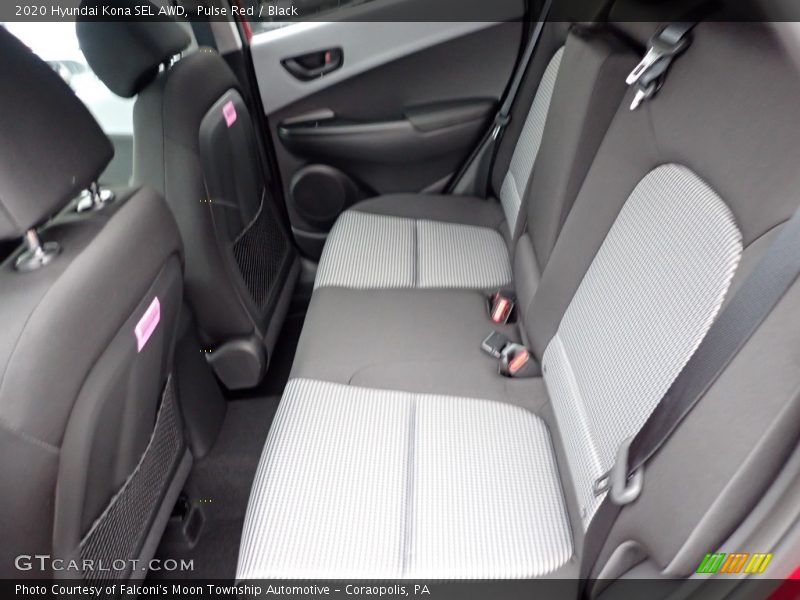 Pulse Red / Black 2020 Hyundai Kona SEL AWD
