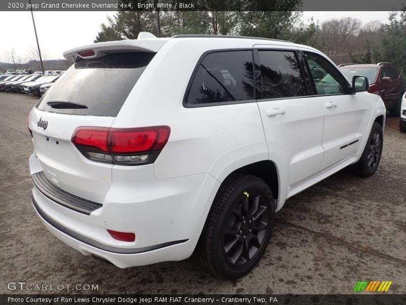 Bright White / Black 2020 Jeep Grand Cherokee Overland 4x4
