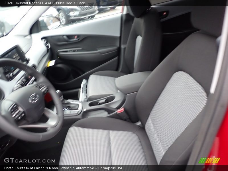 Pulse Red / Black 2020 Hyundai Kona SEL AWD