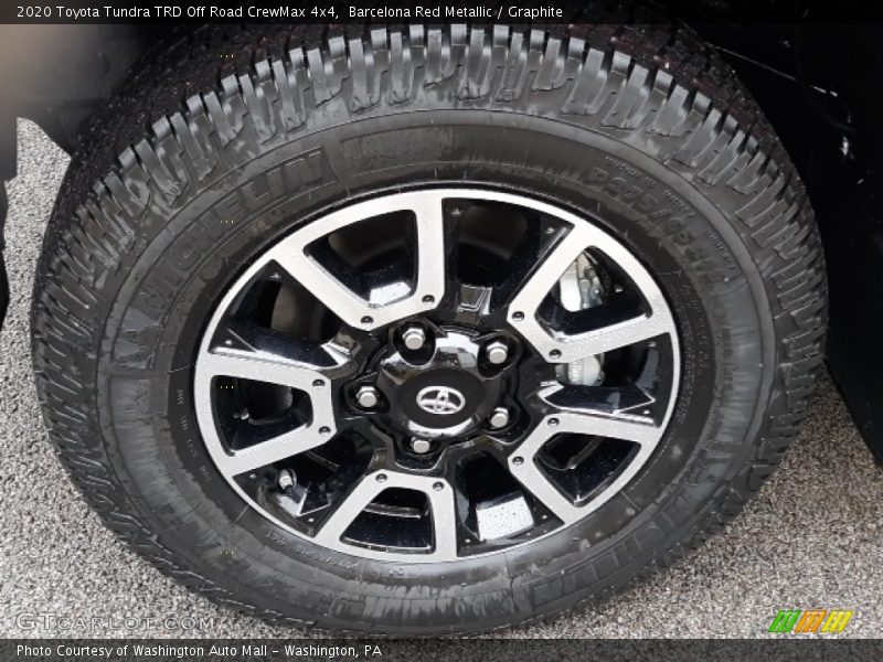 Barcelona Red Metallic / Graphite 2020 Toyota Tundra TRD Off Road CrewMax 4x4