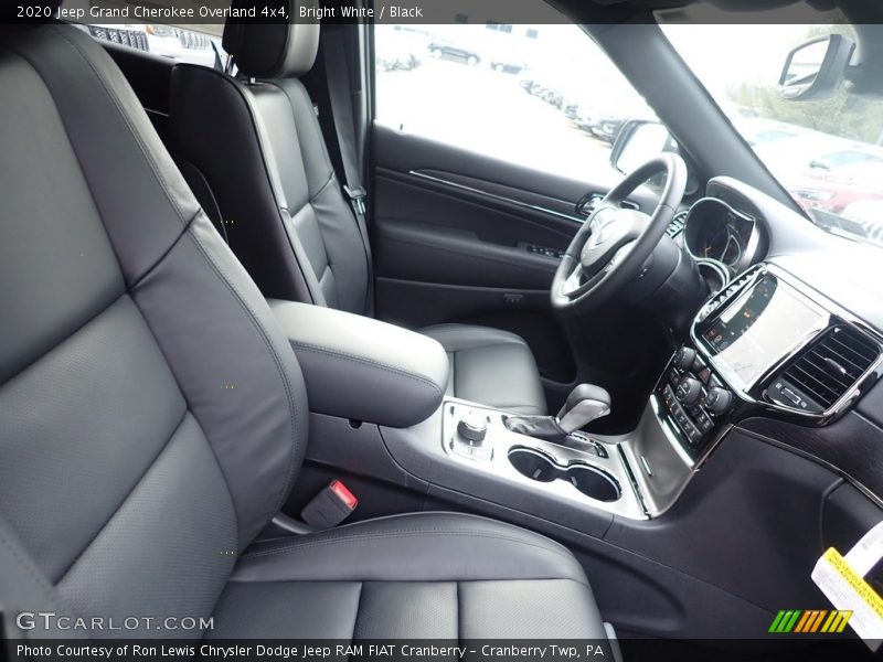 Bright White / Black 2020 Jeep Grand Cherokee Overland 4x4