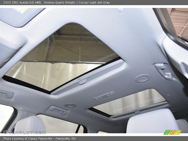 Smokey Quartz Metallic / Cocoa/­Light Ash Gray 2020 GMC Acadia SLE AWD