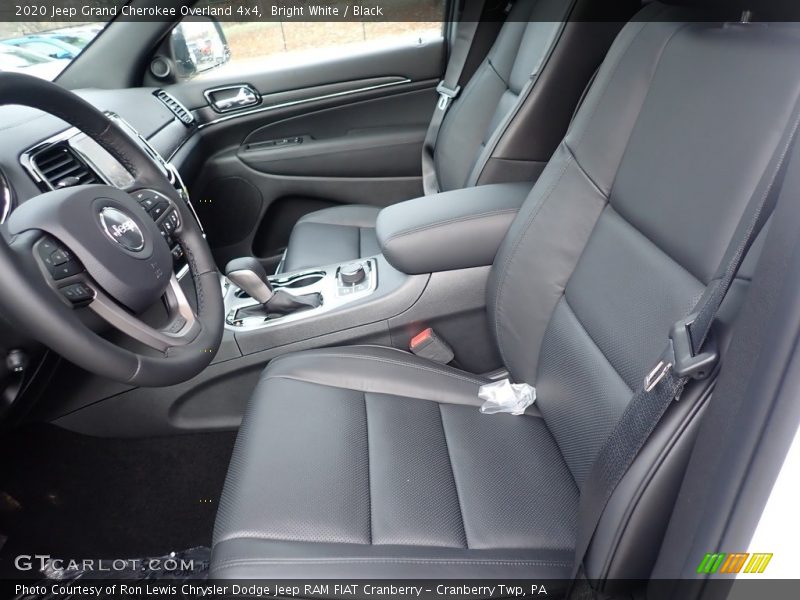 Bright White / Black 2020 Jeep Grand Cherokee Overland 4x4