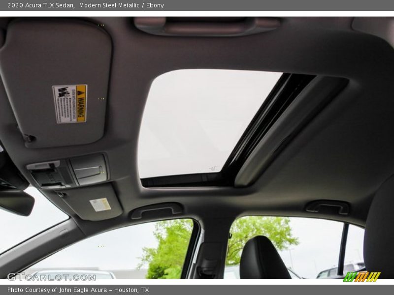 Sunroof of 2020 TLX Sedan